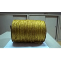 STOCK Metallic gold stranded cord with cutton core wick STOCK